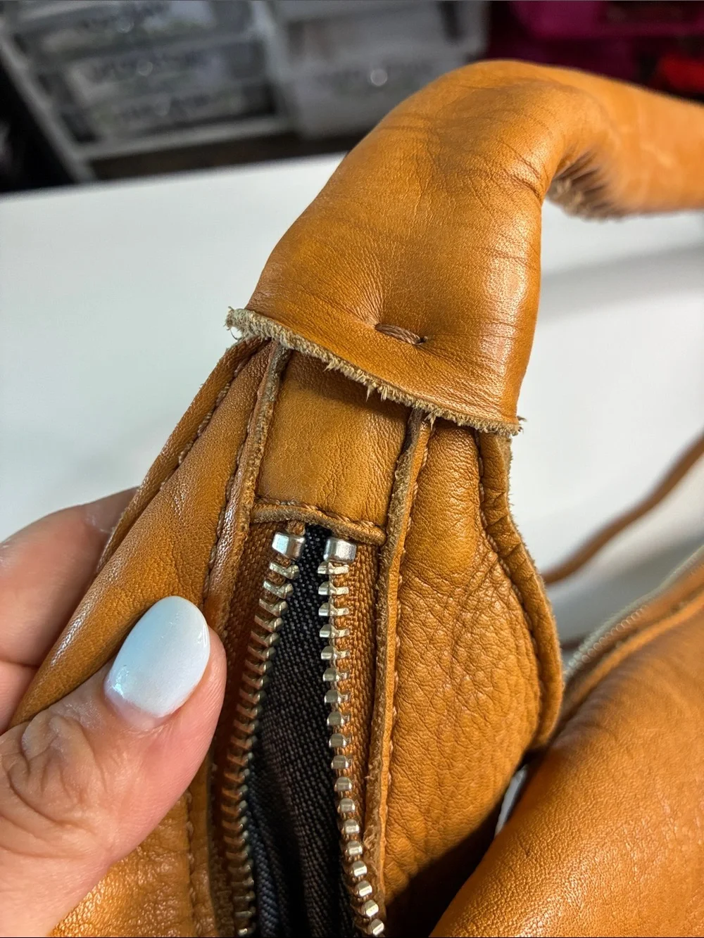 Christopher Kon spacious cognac